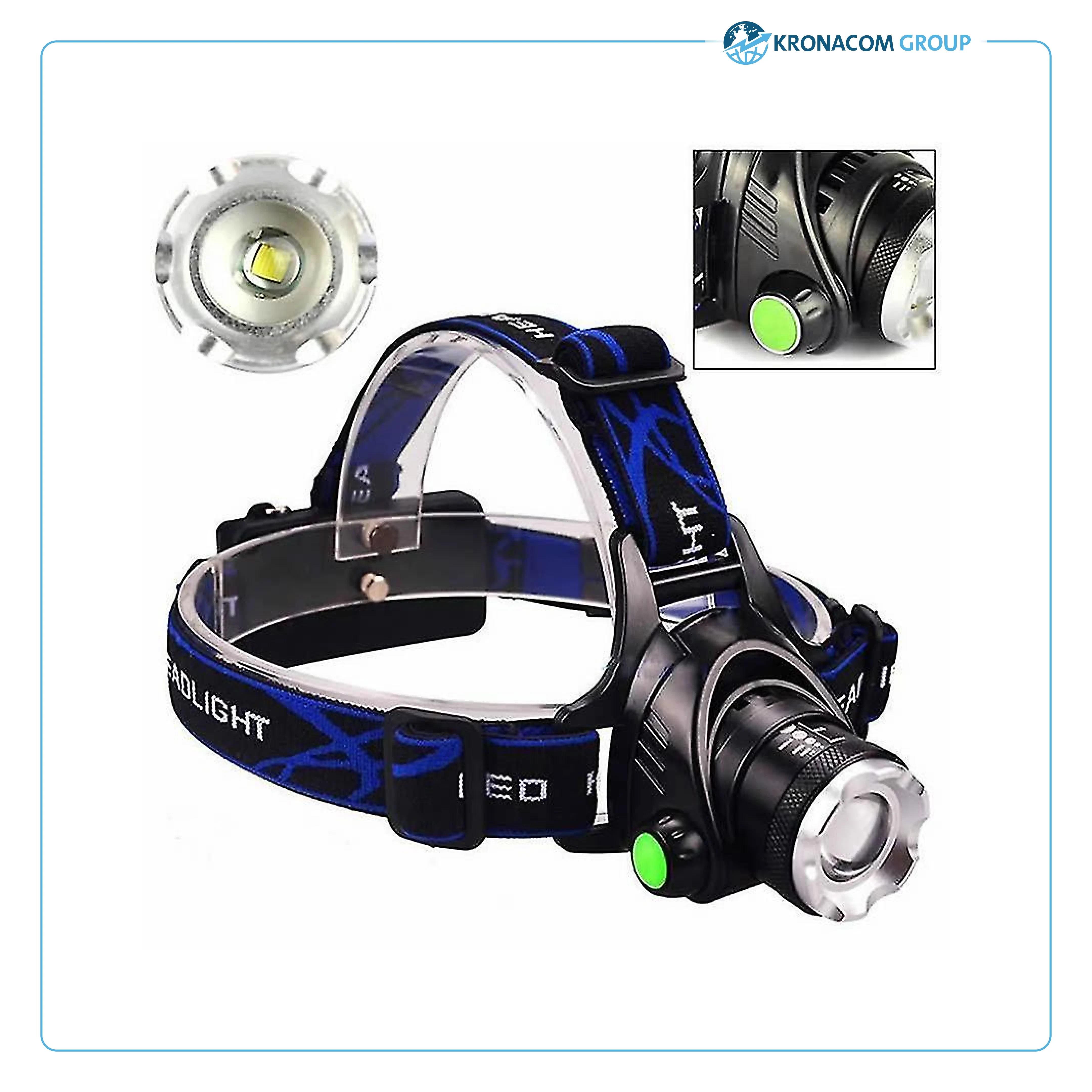 Lampe frontale rechargeable